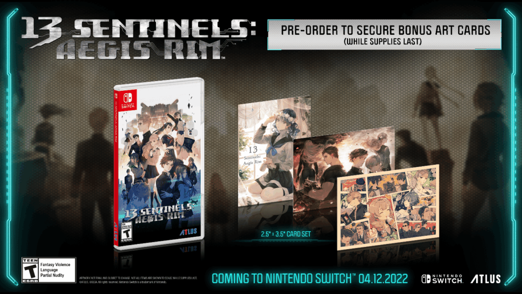 13 Sentinels: Aegis Rim – Preorder onthulling