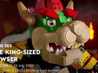14ft LEGO Bowser at San Diego Comic-Con
