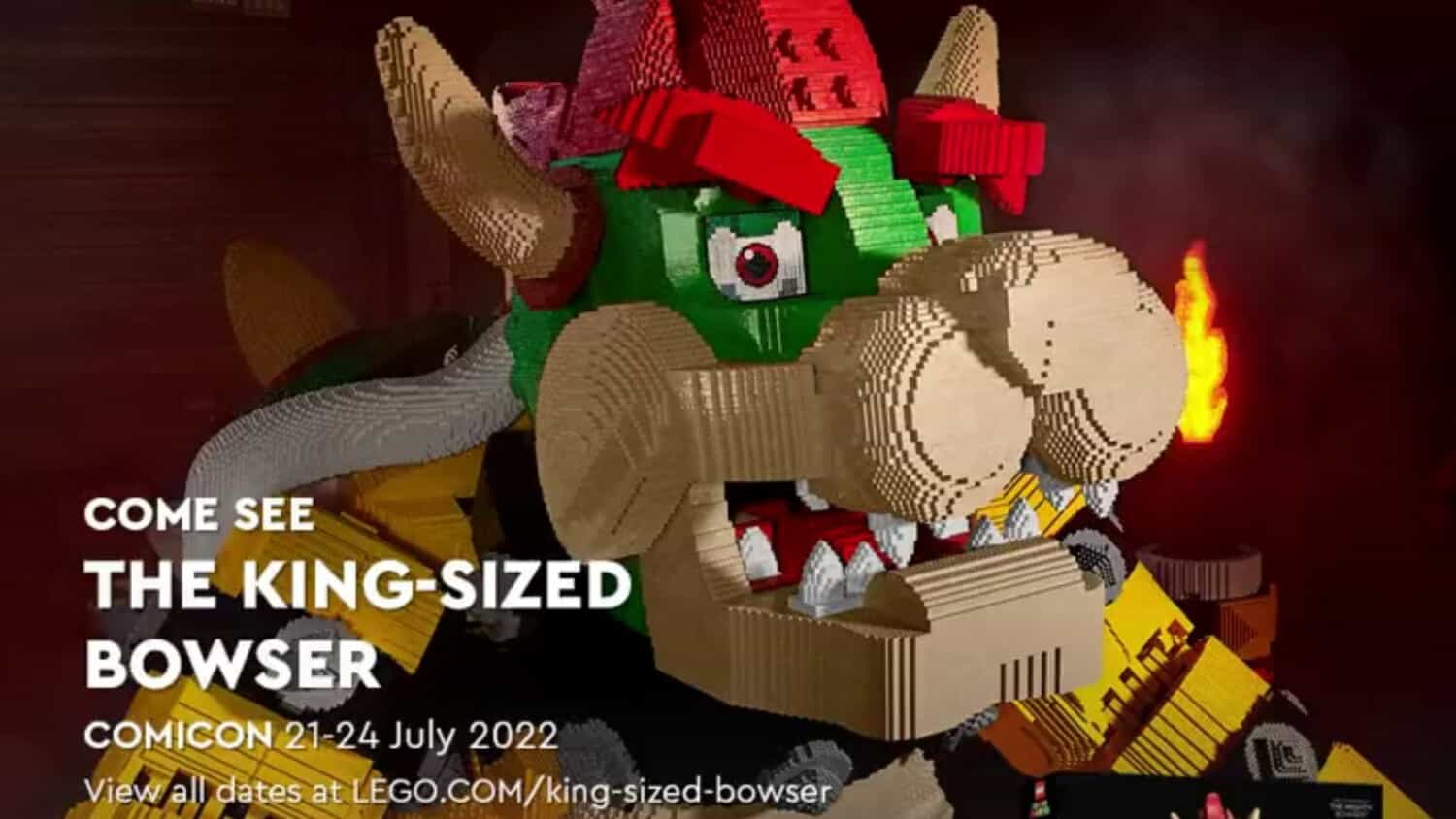 14ft LEGO Bowser @ San Diego Comic-Con