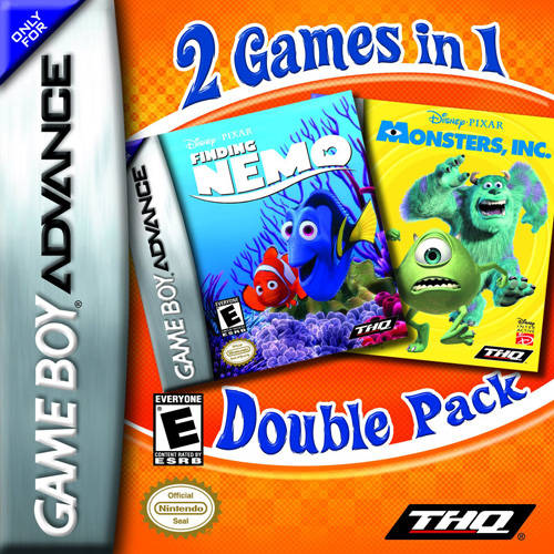 Release - 2 Games In 1 Double Pack: Finding Nemo / Monsters, Inc. 