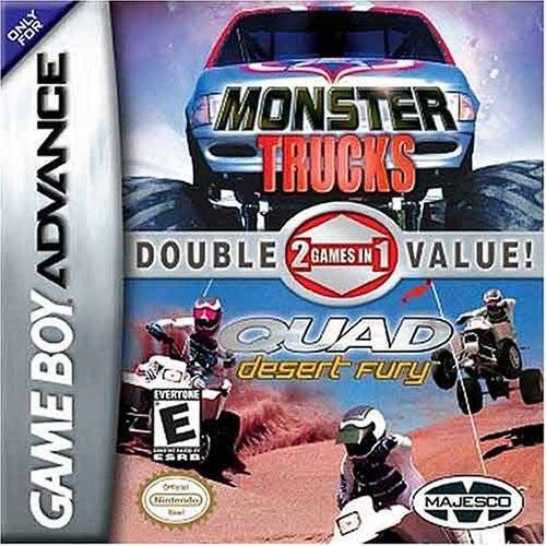 Release - 2 Games In 1 Double Value!: Monster Trucks / Quad Desert Fury
