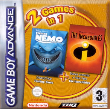 Release - 2 Games In 1: Finding Nemo / The Incredibles 