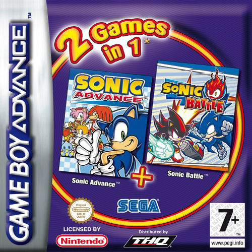 Release - 2 Games in 1: Sonic Advance + Sonic Battle