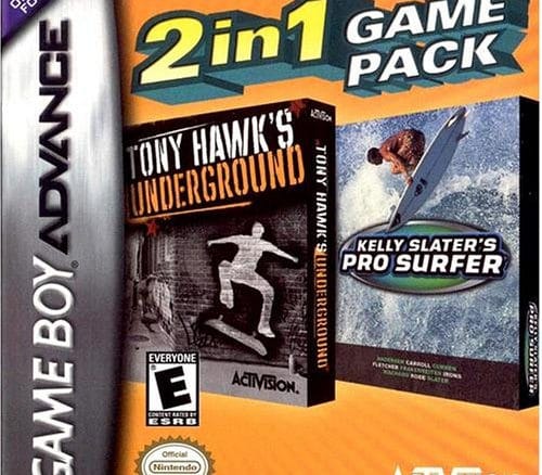 2 In 1 Game Pack: Tony Hawk’s Underground / Kelly Slater’s Pro Surfer