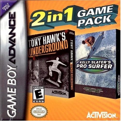 2 In 1 Game Pack: Tony Hawk’s Underground / Kelly Slater’s Pro Surfer