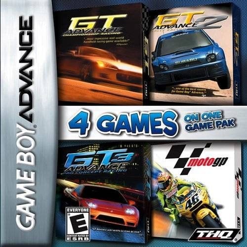 Release - 4 Games on One Game Pak: GT Advance / GT Advance 2 / GT Advance 3 / MotoGP 