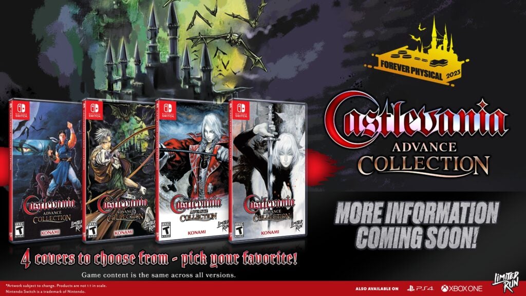 Limited Run Games – Castlevania Advance Collection Physical Release