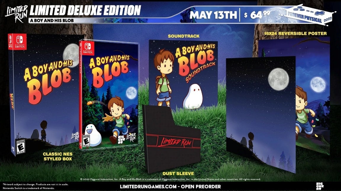 A Boy and His Blob – fysieke editie