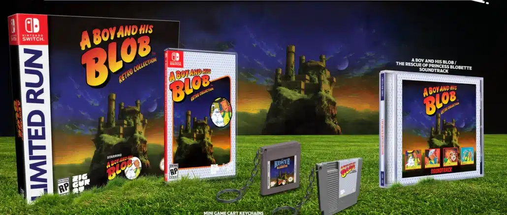 A Boy and His Blob: Retro Collection physical release detailed
