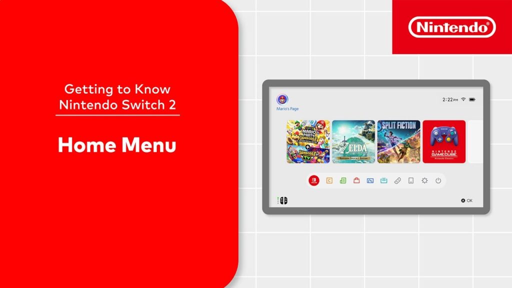 A Friendly Tour of the Nintendo Switch 2 HOME Menu A Friendly Tour of the Nintendo Switch 2 HOME Menu