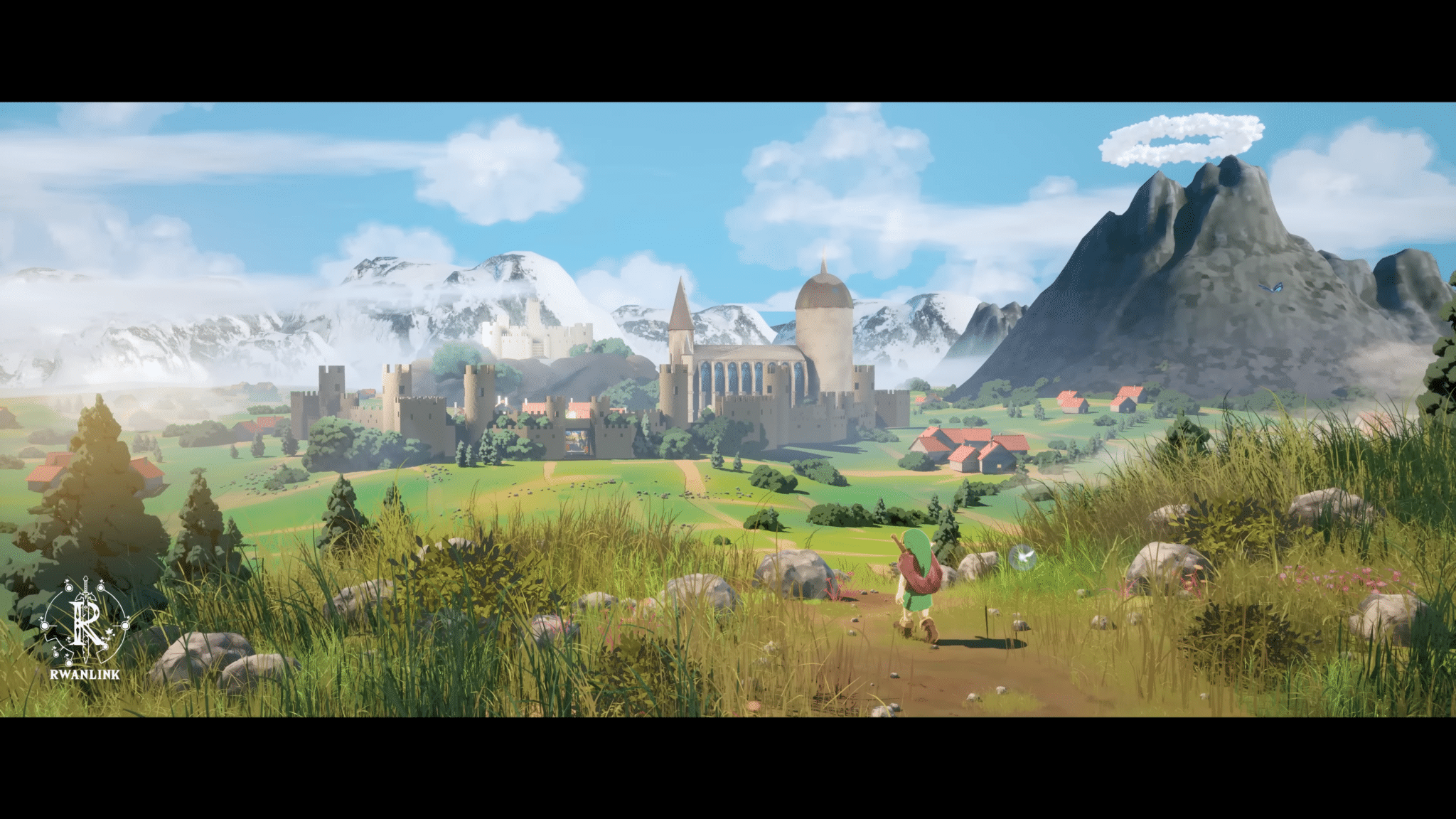Een door Ghibli geïnspireerde Ocarina of Time: Zelda’s cinematische dromen