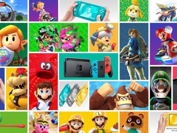News - A lot of Nintendo titles already over a million copies since April 2020 