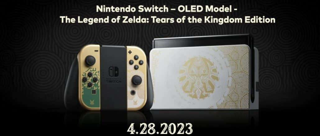 A New Nintendo Switch OLED Model: The Legend of Zelda – Tears of the Kingdom Edition