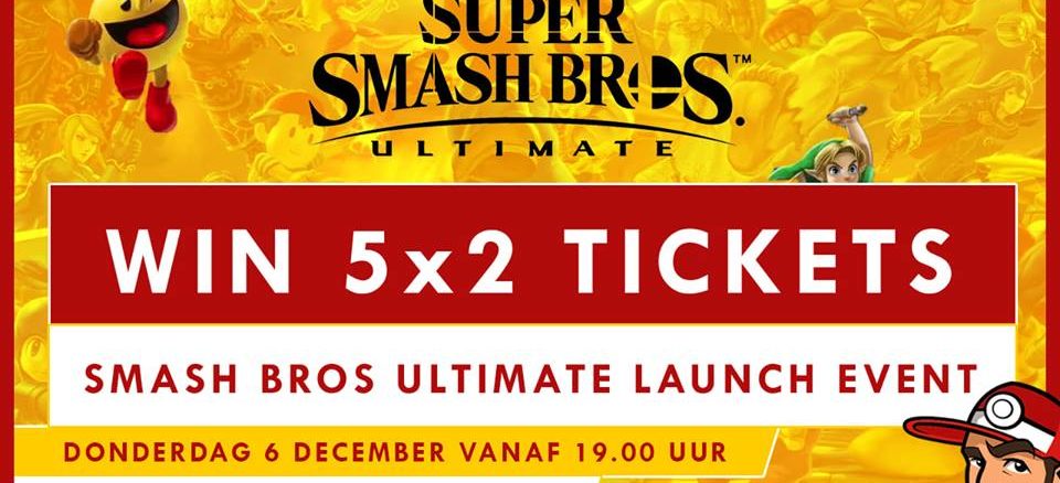 Aanwezig @ Super Smash Bros. Ultimate Launch Event
