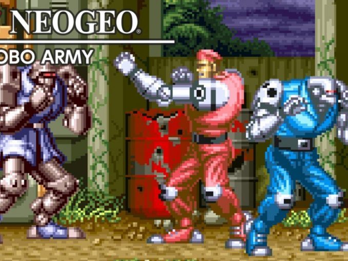 Release - ACA NEOGEO ROBO ARMY 