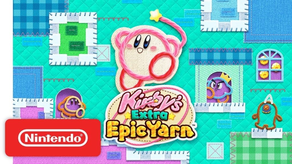 Adorable Kirby’s Extra Epic Yarn Launch Trailer Adorable Kirby’s Extra Epic Yarn Launch Trailer