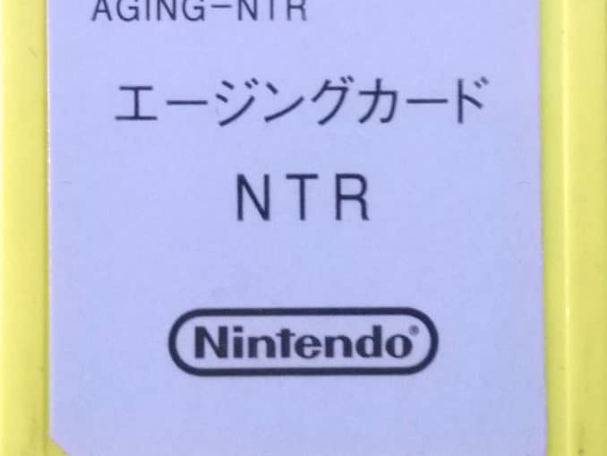 Release - Aging Card NTR DS 