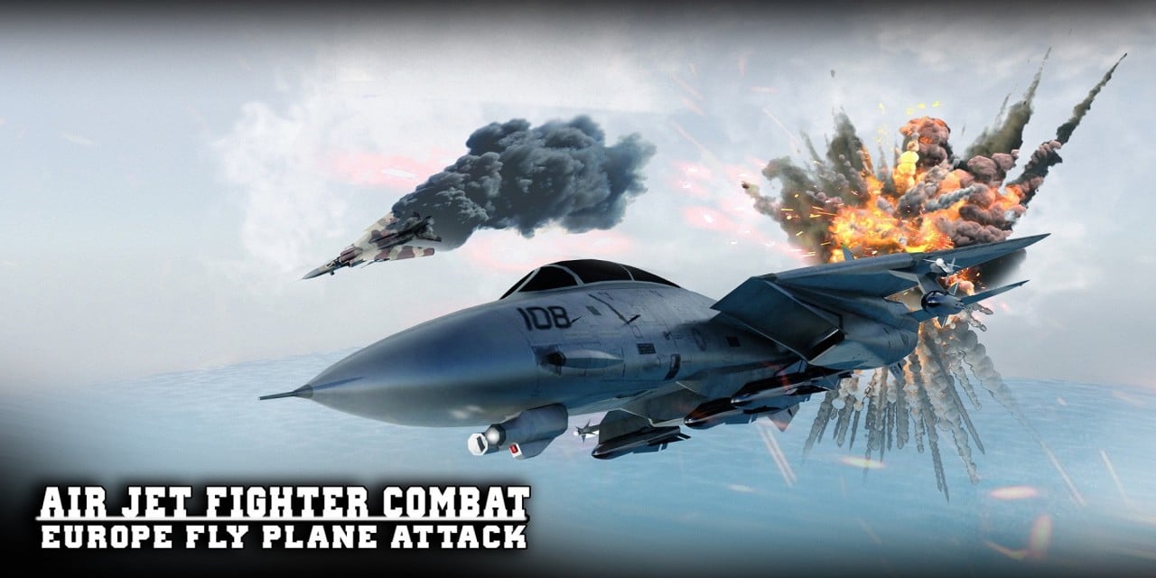Air Jet Fighter Combat – Europe Fly Plane Attack