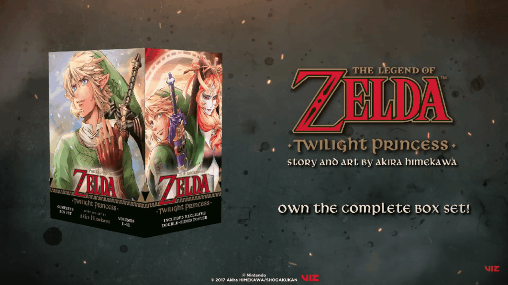 Akira Himekawa’s The Legend of Zelda Twilight Princess Manga Box Set Now Available