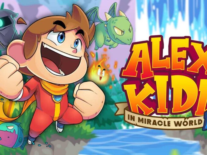 Nieuws - Alex Kidd in Miracle World DX komt 24 Juni 