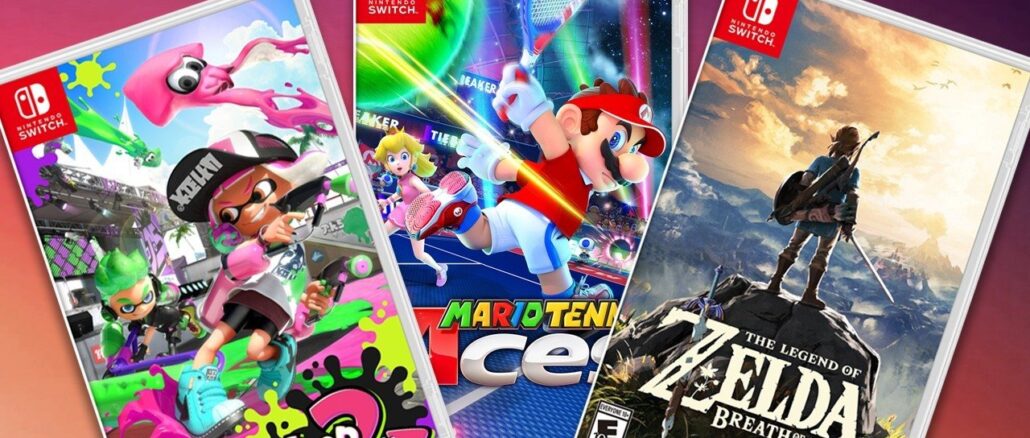 Best verkochte Nintendo Switch-games aller tijden