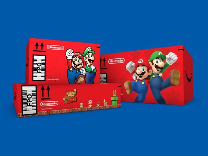 News - Amazon and Nintendo – Randomly shipping products in Mario-themed boxes (North America) 