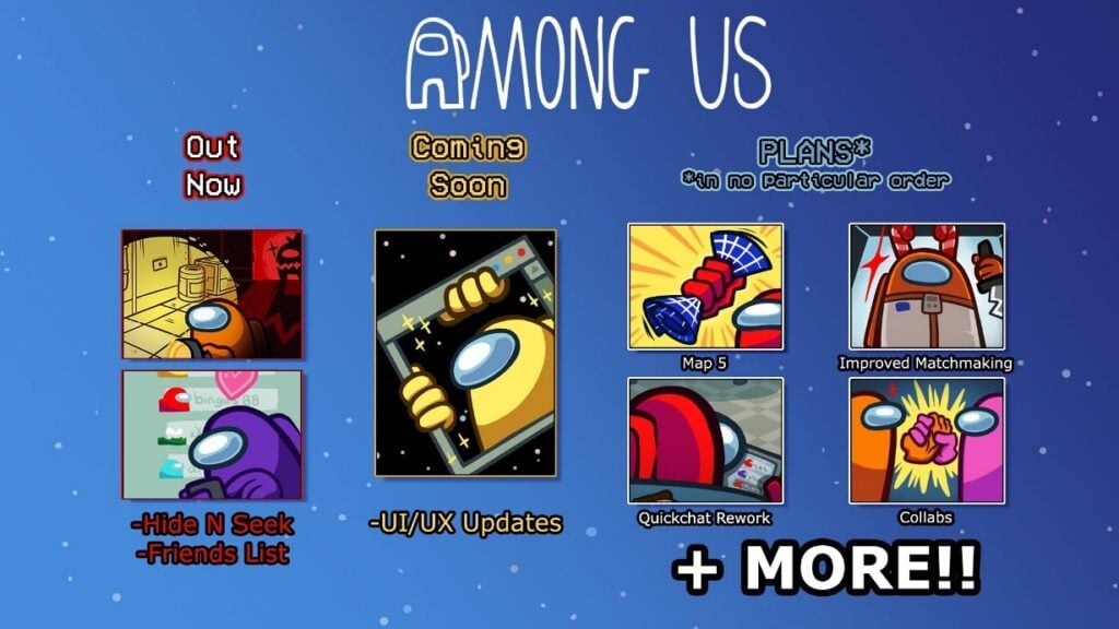 Among Us 2023 roadmap – map 5, better matchmaking and more Among Us 2023 roadmap – map 5, better matchmaking and more