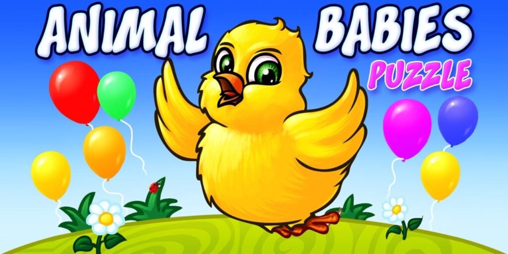 Animal Babies Puzzle – Preschool Animals Puzzles Game for Kids