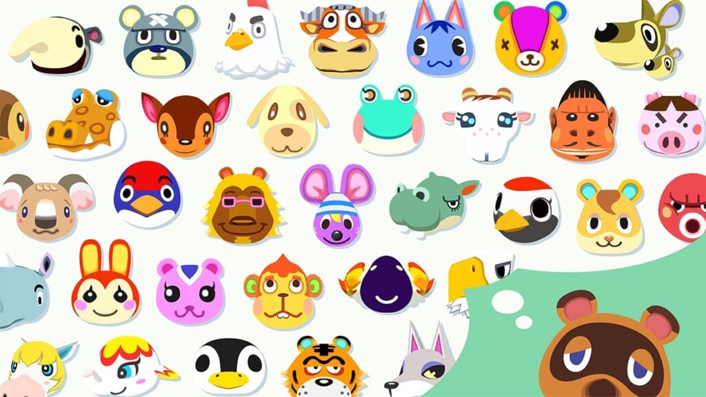 Animal Crossing: New Horizons – 383 different villagers
