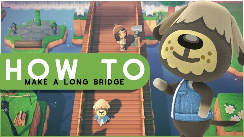 Animal Crossing New Horizons – Bouw een lange brug