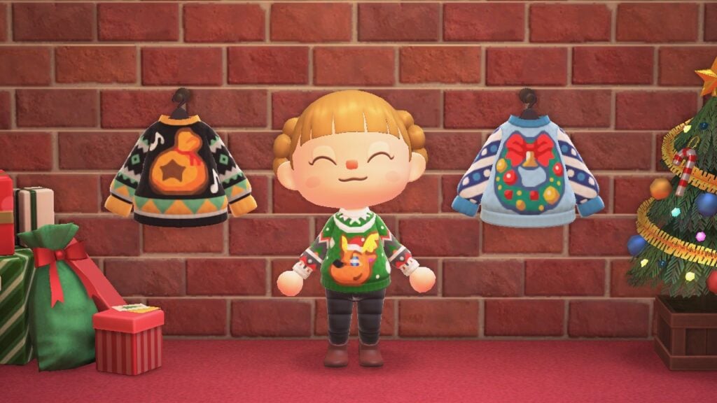Animal Crossing New Horizons-kersttruien en nieuwe NSO-iconen