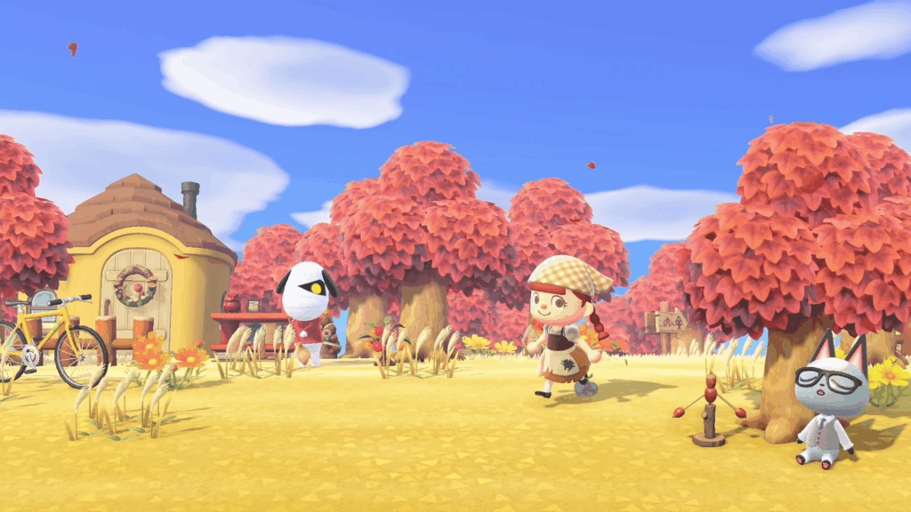 Animal Crossing: New Horizons – Herfst reclame Japan