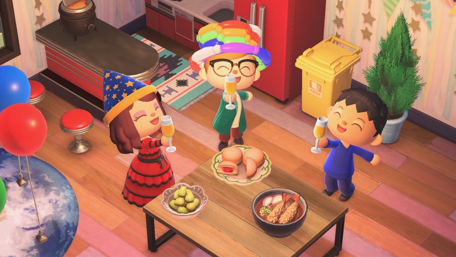 Animal Crossing: New Horizons – Seizoensartikelen voor het nieuwe jaar beschikbaar