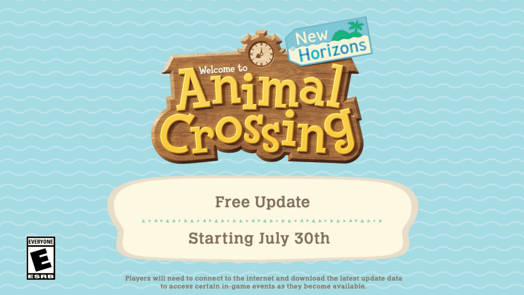 Animal Crossing: New Horizons – Summer Update Wave 2 – Dream Islands and Backup Service