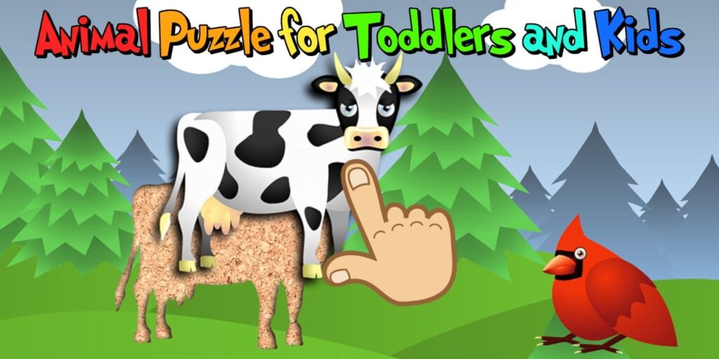 Animal Puzzle for Toddlers and Kids – Leer- en Leuk Spel voor Kleuters en Peuters