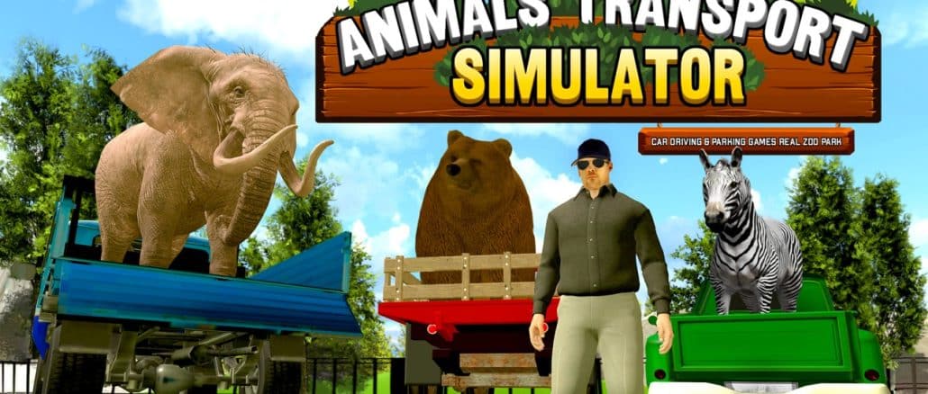 Animals Transport Simulator – Car Driving & Parking Games Real Zoo Park