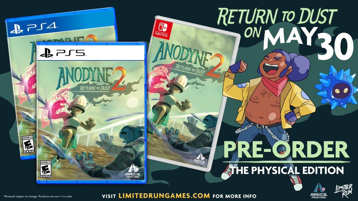 Anodyne 2: Return to Dust – Physical Version