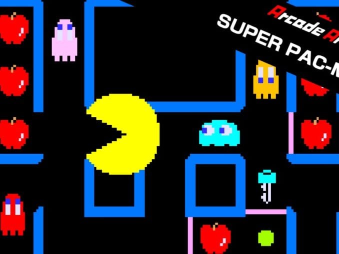 Nieuws - Arcade Archives Super Pac-Man gameplay 