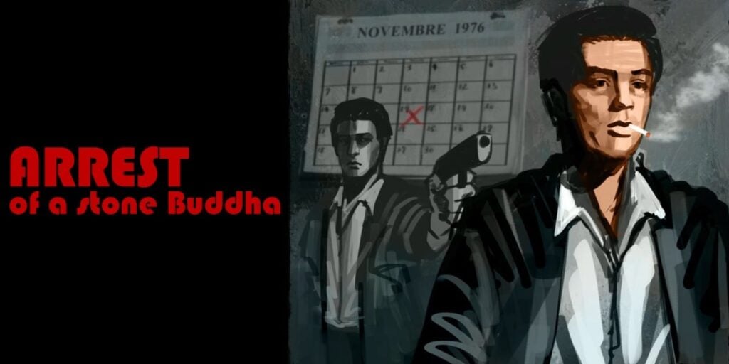 Arrest of a stone Buddha