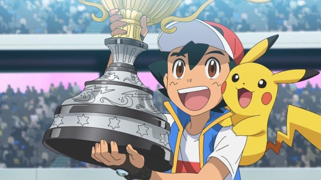 Ash Ketchum is the Master in the Pokemon anime