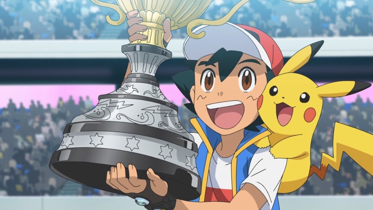 Ash Ketchum is the Master in the Pokemon anime