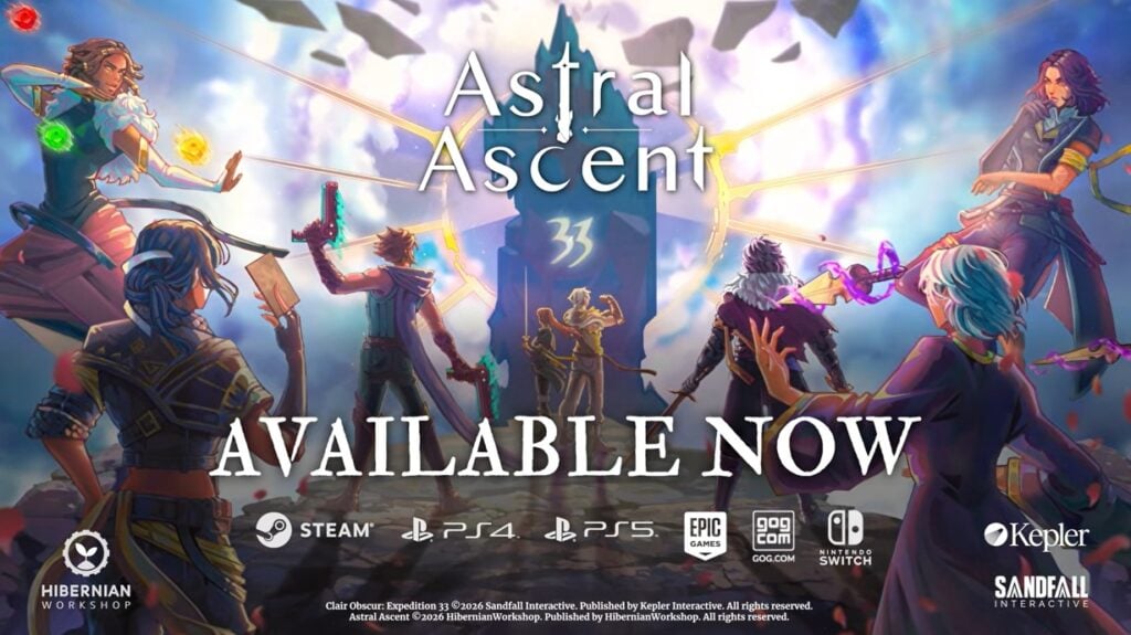 Astral Ascent Adds Clair Obscur: Expedition 33 Crossover and Switch 2 Edition