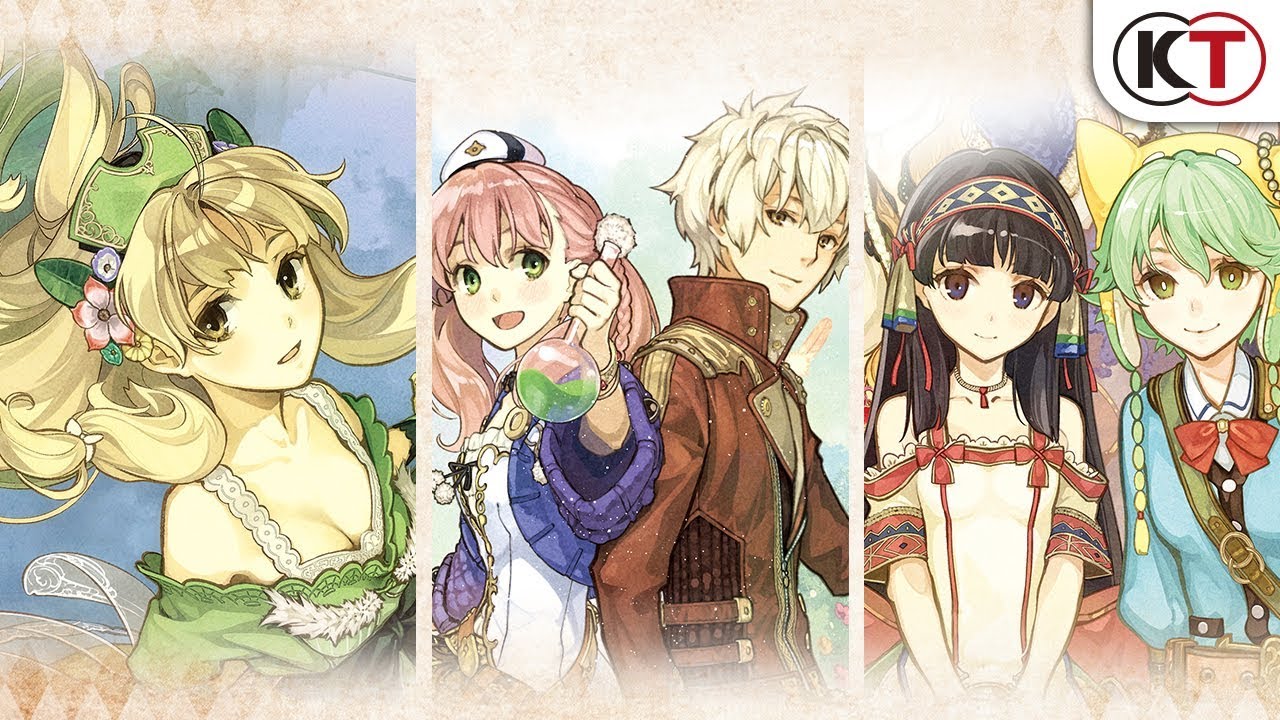 Atelier Dusk Trilogy Deluxe Pack – First promo in Japan