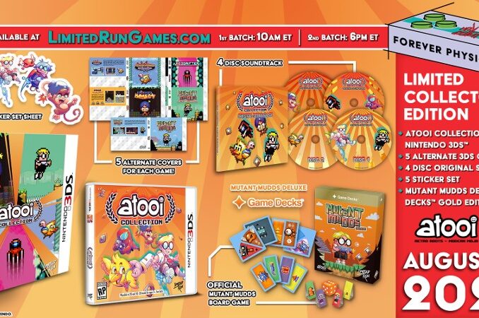 News - Atooi Collection 3DS Physical Release Pre-Orders August 7, Collector’s Edition Announced 