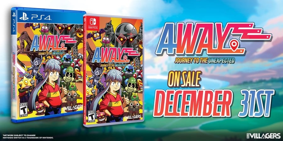 AWAY: Journey to the Unexpected – Physical Release through Limited Run Games – December 31