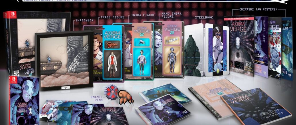 Axiom Verge 1 + 2 Collector’s Editions revealed, Pre-Orders October 1
