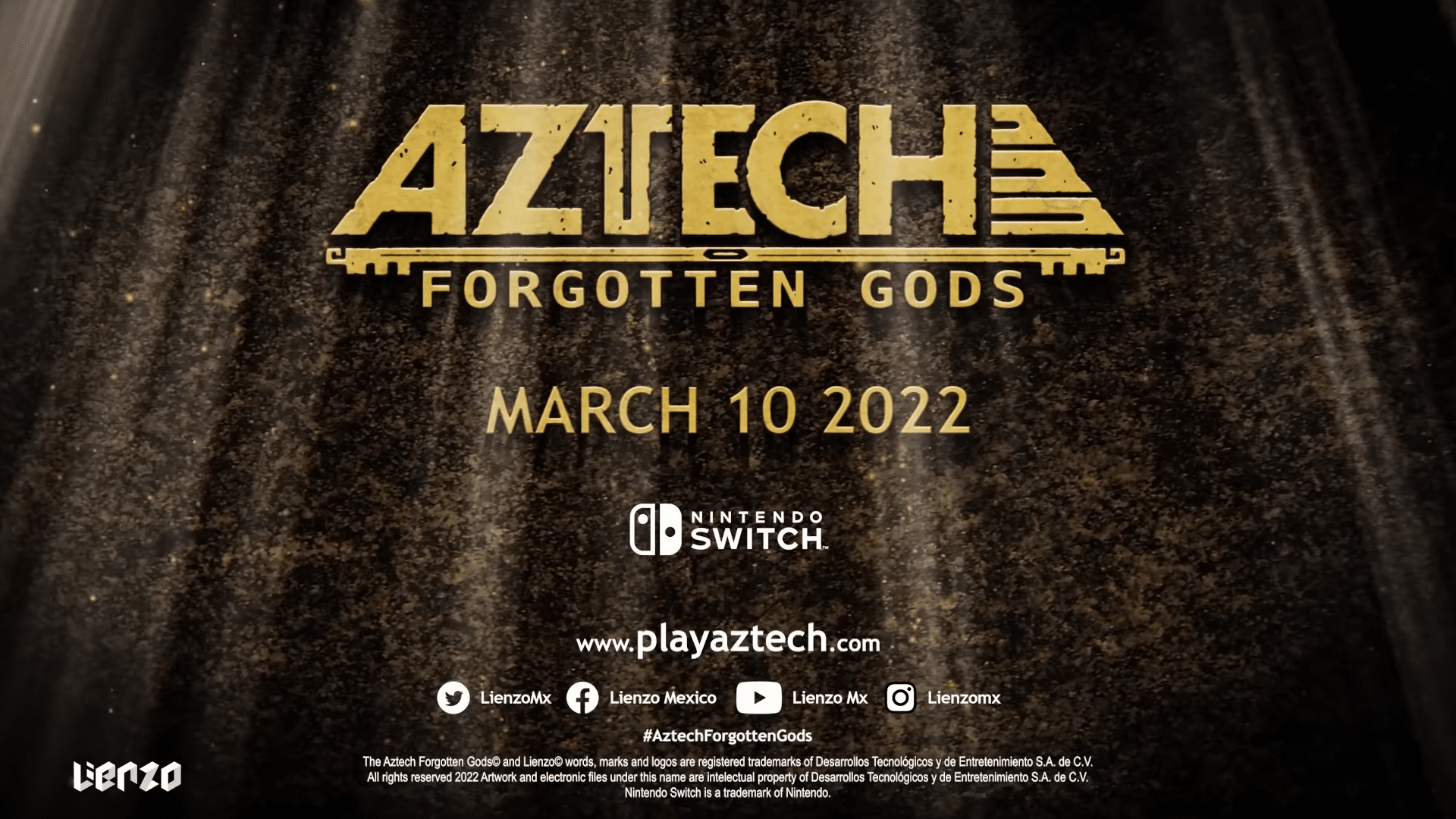 Aztech: Forgotten Gods is coming May 10th