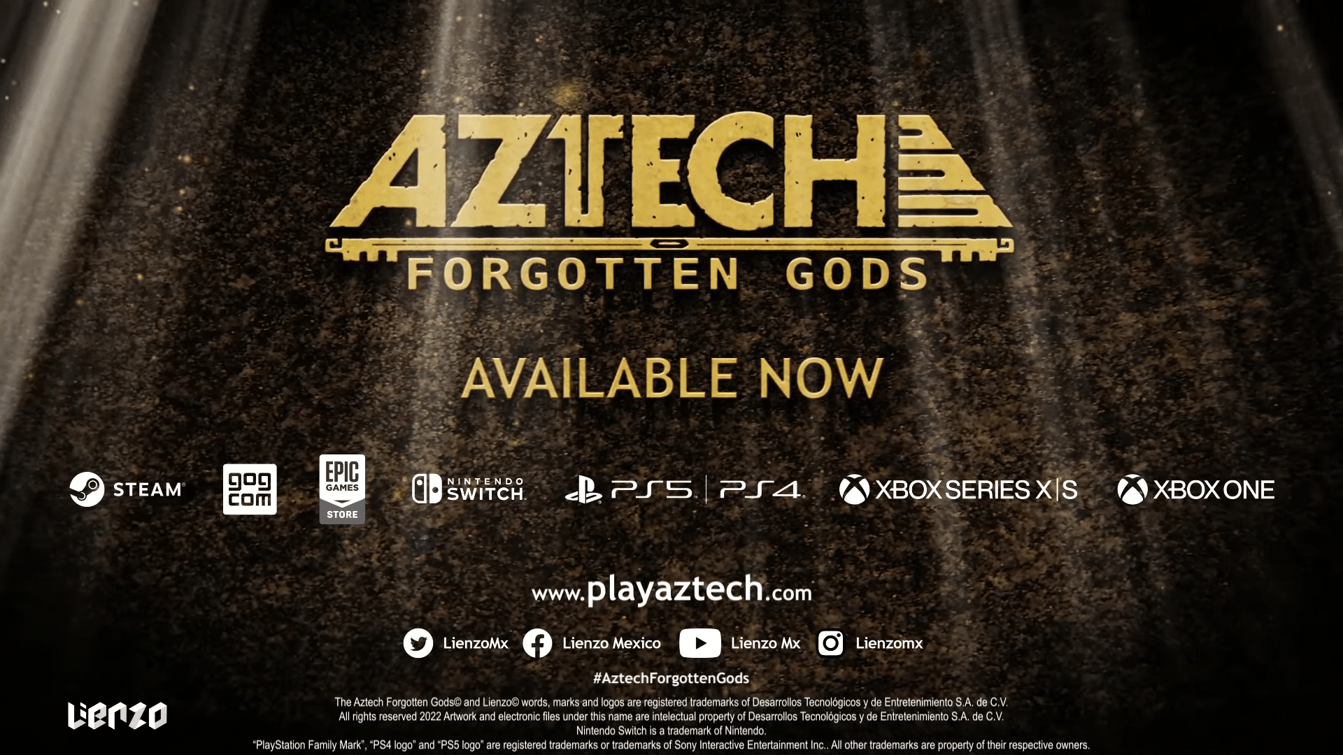 Aztech Forgotten Gods – Launch trailer