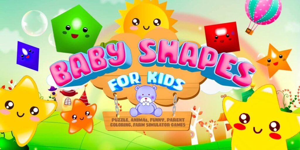 Baby Shapes for Kids – Puzzle,Animal,Funny, Parent,Coloring,Farm Simulator Games