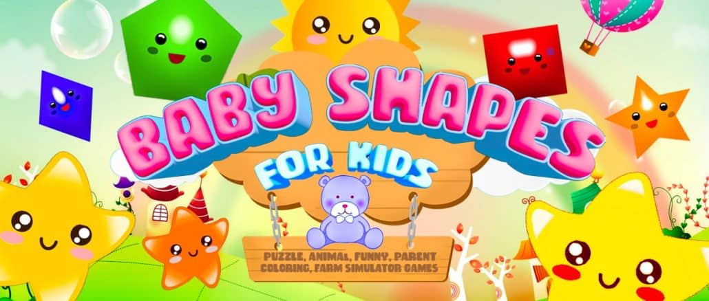Baby Shapes for Kids – Puzzle,Animal,Funny, Parent,Coloring,Farm Simulator Games